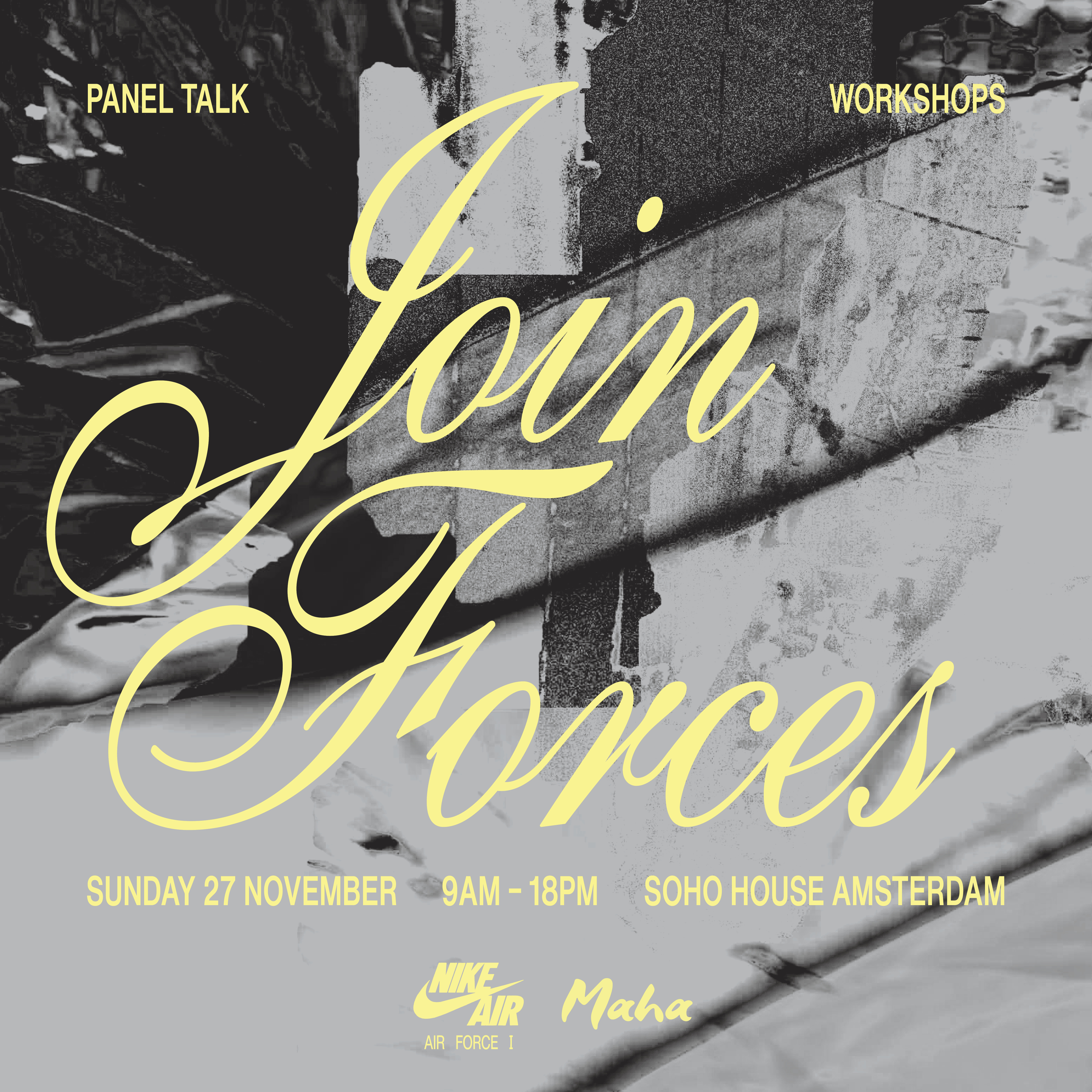 Maha Amsterdam X Nike